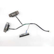 Par Luz Placa Chicote Botão Tampa Tras. Kia Sportage Flex