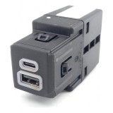 Tomada Usb Console Jeep Commander Diesel 68381663aa