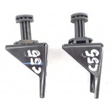 Par Suporte Radiador Jeep Compass Flex 2017