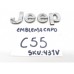 Emblema Capô Jeep Compass Flex 2017
