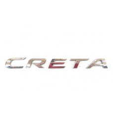 Emblema Creta Tampa Traseira Creta 1.6 2018