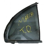 Vidro Pequeno Porta Traseira Direita Nissan March