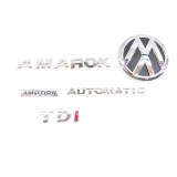 Emblemas Tampa Traseira Vw Amarok Diesel