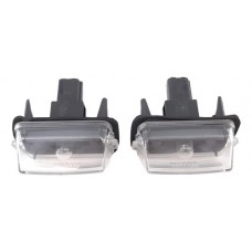 Par Lanterna Luz Placa Toyota Corolla Cross