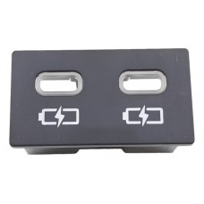 Moldura Entrada Carregador Usb-c Toyota Corolla Cross