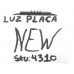 Lanterna Luz Placa New Beetle Aut. 1j6943021b Leia