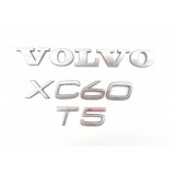 Emblemas Tampa Traseira Volvo Xc60 T5 2015