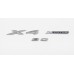 Emblemas Tampa Traseira Bmw X4 2024