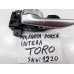 Maçaneta Porta Interna Traseira Esquerda Fiat Toro 2018 