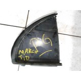 Vidro Pequeno Porta Traseira Direita Nissan March