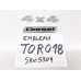 Emblema Porta Fiat Toro Diesel 