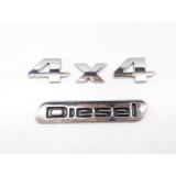 Emblema Porta Fiat Toro Diesel 
