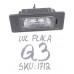 Lanterna Luz Placa Audi Q3 Tfsi