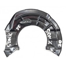 Espelho Freio Roda Dianteira Esquerda Chevrolet Sonic 