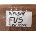 Difusor Ar Direito Painel Fusion 2.5 Flex