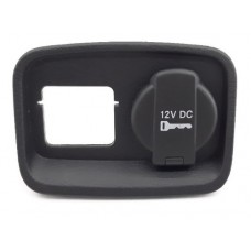 Moldura Tomada 12v Fiat Toro 2020