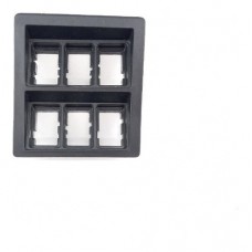 Acabamento Moldura Painel Botão Hilux Sw4 2.8 55446 Kk040