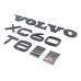 Emblemas Tampa Traseira Volvo Xc60 T8 Híbrido