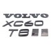 Emblemas Tampa Traseira Volvo Xc60 T8 Híbrido