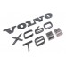 Emblemas Tampa Traseira Volvo Xc60 T8 Híbrido