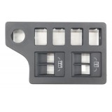 Moldura Botão Regulagem Banco Traseiro Discovery 5 Hse